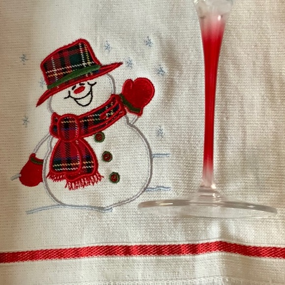 2 Elegant Holiday Vietri Old St Nick Handcrafted Retired Long Stem Wine NWT - Picture 8 of 11